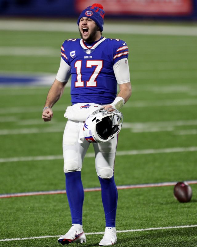 Josh Allen says he has to be more careful: 'I'm getting older'