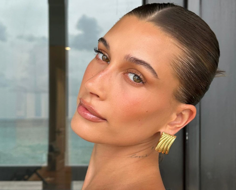 Influencer Hailey Bieber Shares Swimsuit Photos From New Shoot