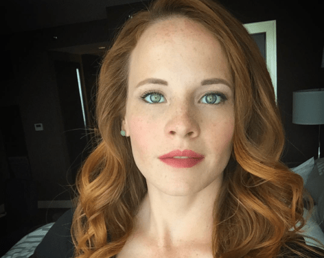 Hallmark Christmas Star Katie Leclerc Shares Swimsuit Photo “Having a Blast”