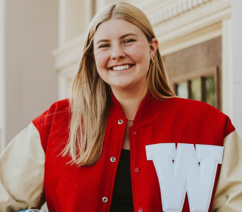 College Volleyball Champion Sarah Franklin Shares Swimsuit Photo of “Quick Trip Home”
