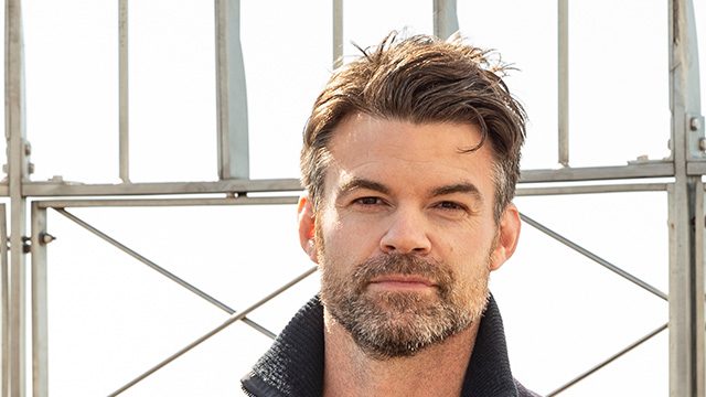 September 27, 2021: Empire State Building hosts actor Daniel Gillies in advance of 'Coming Home In The Dark' movie premiere