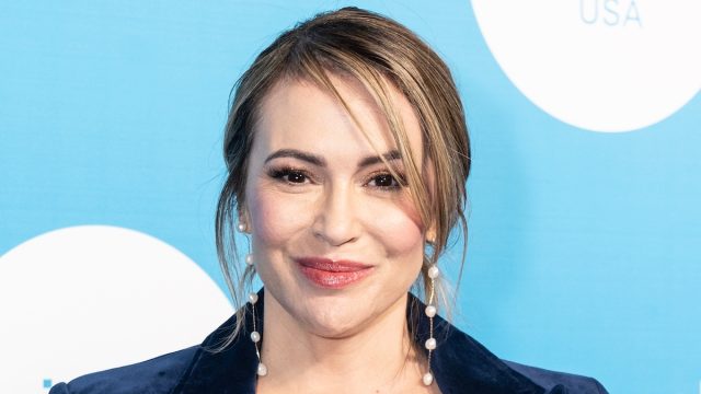 Alyssa,Milano,Attends,The,2022,Unicef,Gala,At,The,Glasshouse