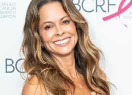 Influencer Brooke Burke Shares Swimsuit Photo of "Winter Vibes"