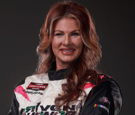 Racing Driver Jennifer Jo Cobb Shares Swimsuit Photo From the Lake