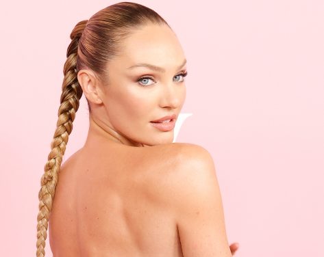 Candice Swanepoel Shares Swimsuit Video Looking "Seductive"