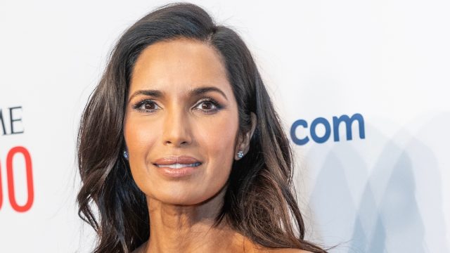 Padma,Lakshmi,Wearing,Dress,By,Marchesa,Attends,2023,Time100,Gala