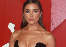 Olivia Culpo in Red Two-Piece Workout Gear Reveals What She Eats