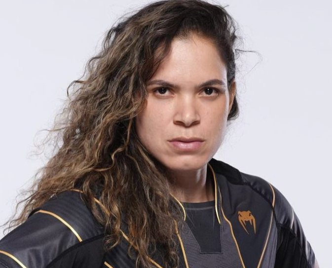 MMA Star Amanda Nunes in Two Piece UFC Gear Says I Can Do