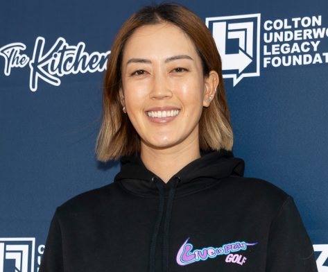 Michelle Wie in Sweet Workout Gear Says "Do More Pilates"