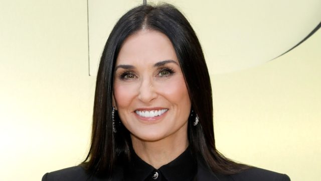 Los,Angeles, ,Mar,9:,Demi,Moore,At,The,Versace