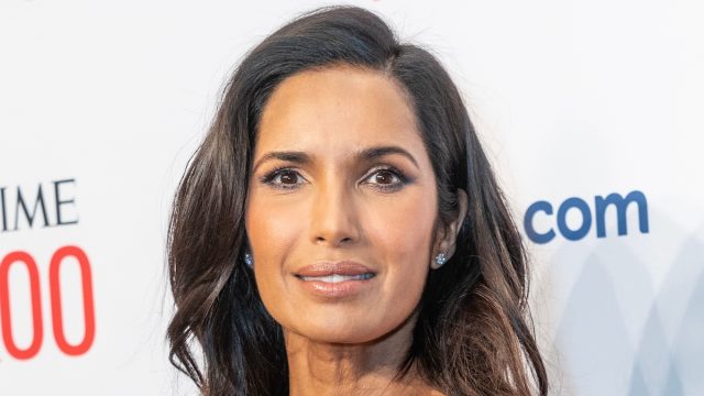 Padma,Lakshmi,Wearing,Dress,By,Marchesa,Attends,2023,Time100,Gala