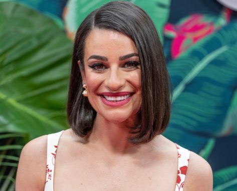 Lea Michele in Two-Piece Workout Gear Shares "Favorite Spot In LA"