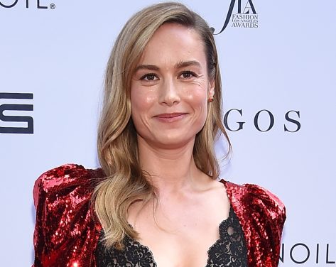 Brie Larson in Two-Piece Workout Gear Does Cryotherapy 