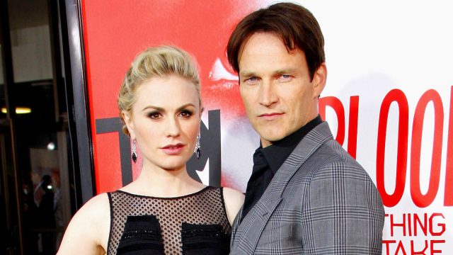 Anna,Paquin,And,Stephen,Moyer,At,The,Hbo's,"true,Blood"