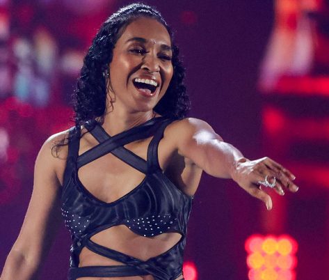 TLC Singer Chilli in Workout Gear Says "8 Pounds More Muscle For Me"