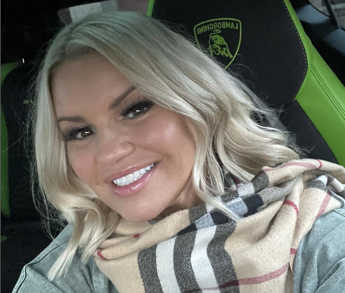 Kerry Katona shows off her 3st weight loss as she strips off to