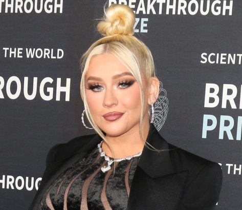 Christina Aguilera in Sheer Body Outfit is "Weekend Ready"