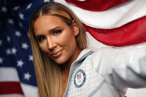 Lolo Jones in Workout Gear Dances and Says "Progress, Not Perfection"