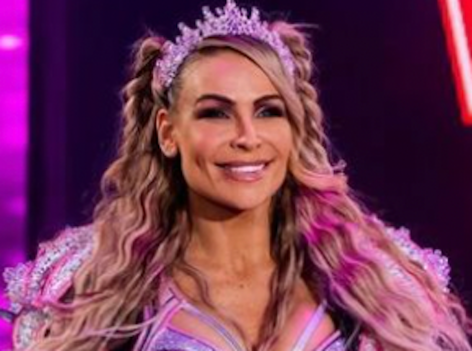 WWE Star Natalya Neidhart in Workout Gear Poses In the Ring