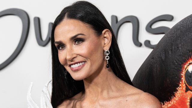 Demi,Moore,Attends,Fx’s,’feud:,Capote,Vs.,The,Swans’,Season