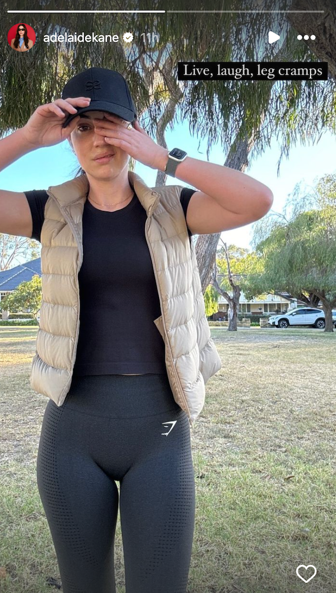 Adelaide Kane in Workout Gear Says 