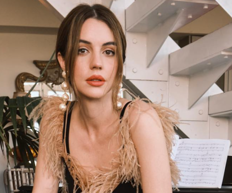 Adelaide Kane in Workout Gear Says "Live, Laugh and Leg Cramps"