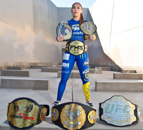 Cris Cyborg In Workout Gear Calls Holly Holms "The Greatest Female Boxer"