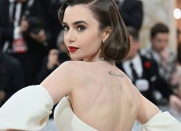 Lily Collins Shows Off Fit Figure as "Spa Sisters" with Ashley Park