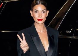 Lily Aldridge In Two-Piece Workout Gear Had "a Wonderful Day"