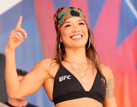 UFC Star Tracy Cortez In Workout Gear Says "Welcome To My One-Woman Show"