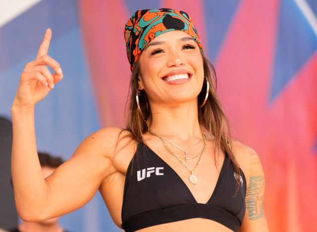 UFC Star Tracy Cortez In Workout Gear Says "Welcome To My One-Woman Show"