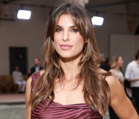 Elisabetta Canalis In Workout Gear Says "Back To Weights Today!"