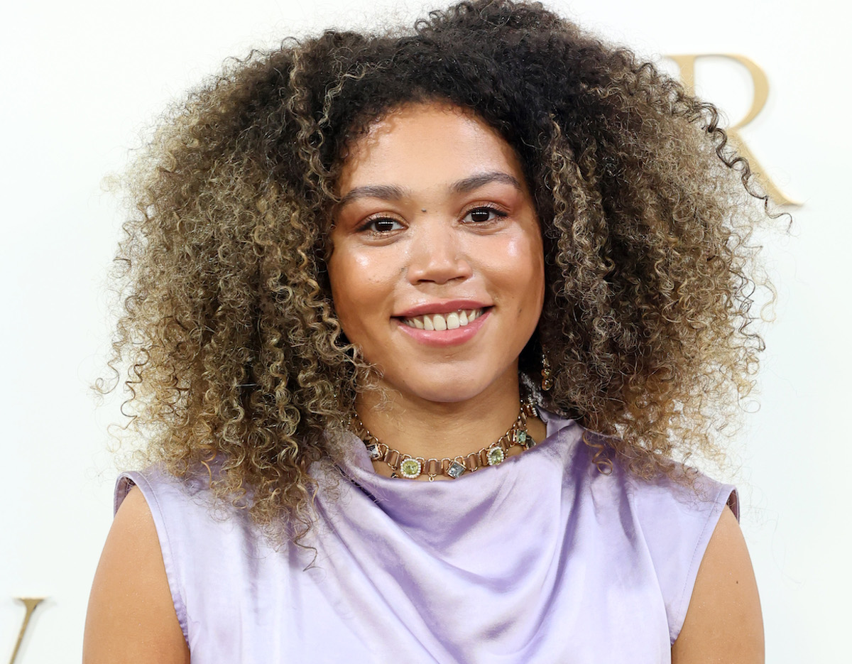 Bridgerton Star Ruby Barker in Workout Gear Boulders and Falls