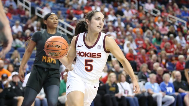 COLLEGE BASKETBALL: MAR 08 ACC Women's Tournament – Miami vs Virginia Tech