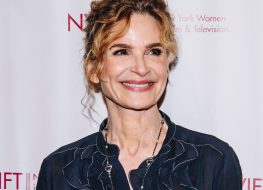 Kyra Sedgwick In Aviator Nation Workout Gear Says "Embrace the Groutfit"