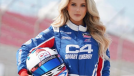 IndyCar Racer Lindsay Brewer In Workout Gear Had a "Great Day"