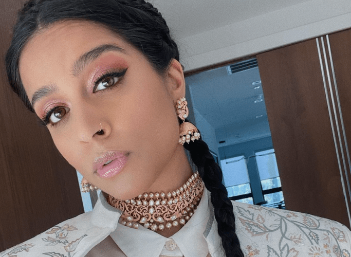 Lilly Singh in Workout Gear Says "Fear Conquered" After Basketball Game