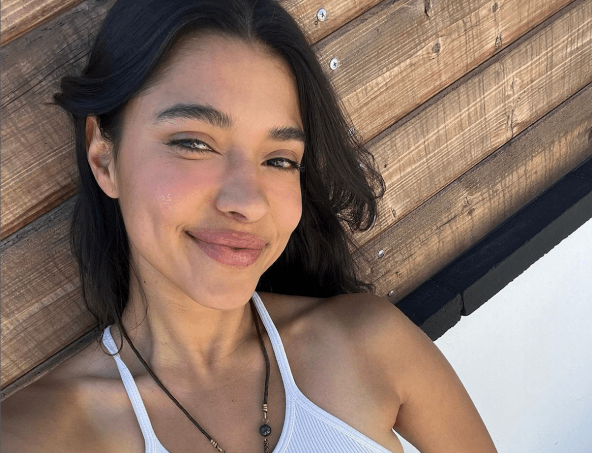 The Rookie Star Lisseth Chavez In Two Piece Workout Gear Goes Into The the-rookie-star-lisseth-chavez-in-two-piece-workout-gear-goes-into-the