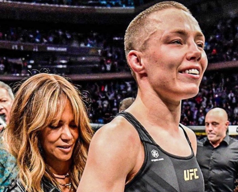 Rose Namajunas in Two-Piece Workout Gear Has "Fight Week Energy"