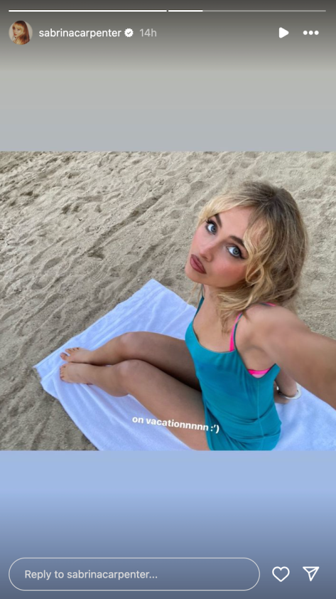 Sabrina Carpenter In Bikini Is “Beautiful”