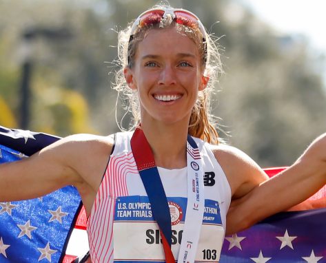 Olympic Runner Emily Sisson In Workout Gear Shares Training Routine