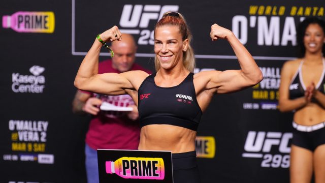 UFC 299 Ceremonial Weigh in