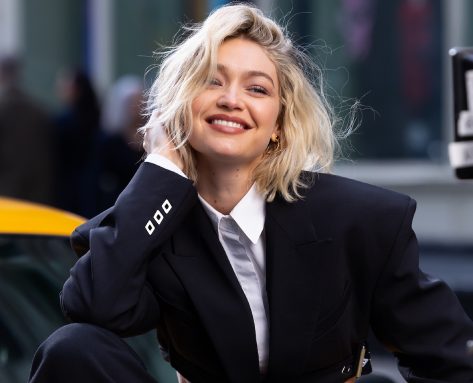 Gigi Hadid in Two-Piece Workout Gear Has a "BDay Week" 