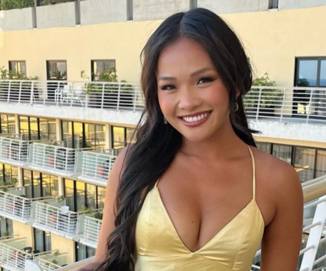 Jenn Tran in Two-Piece Enjoys "Life Outside the Mansion"