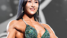IFBB Pro Mengru Zhang in Two-Piece Workout Gear is a "Professional"