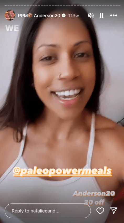 Survivor’s Natalie Anderson In Two-Piece Workout Gear Is “Always Training”
