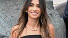 Antonela Roccuzzo in Two-Piece Workout Gear Shares Exercises