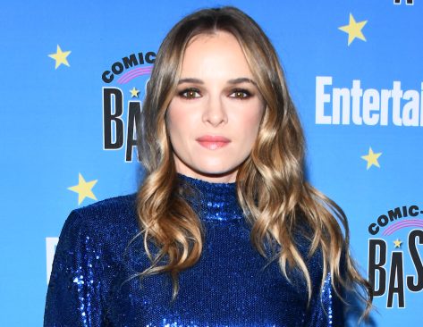 The Flash Star Danielle Panabaker in Workout Gear is "Getting Back to Pilates"