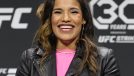 Julianna Peña in Workout Gear Throws Punches