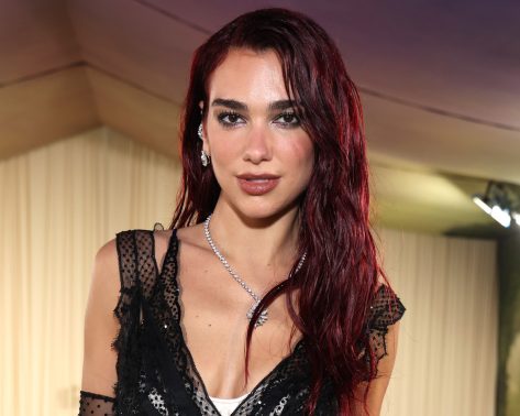 Dua Lipa in Workout Gear Posts Special Gym Selfie